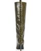 AZALEA WANG AZALEA WANG Alluring Faux Leather Knee High Boot - 5