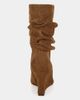 Azalea Wang Azalea Wang Asaf Wedge Bootie in Tan, Women's at Urban Outfitters - 3