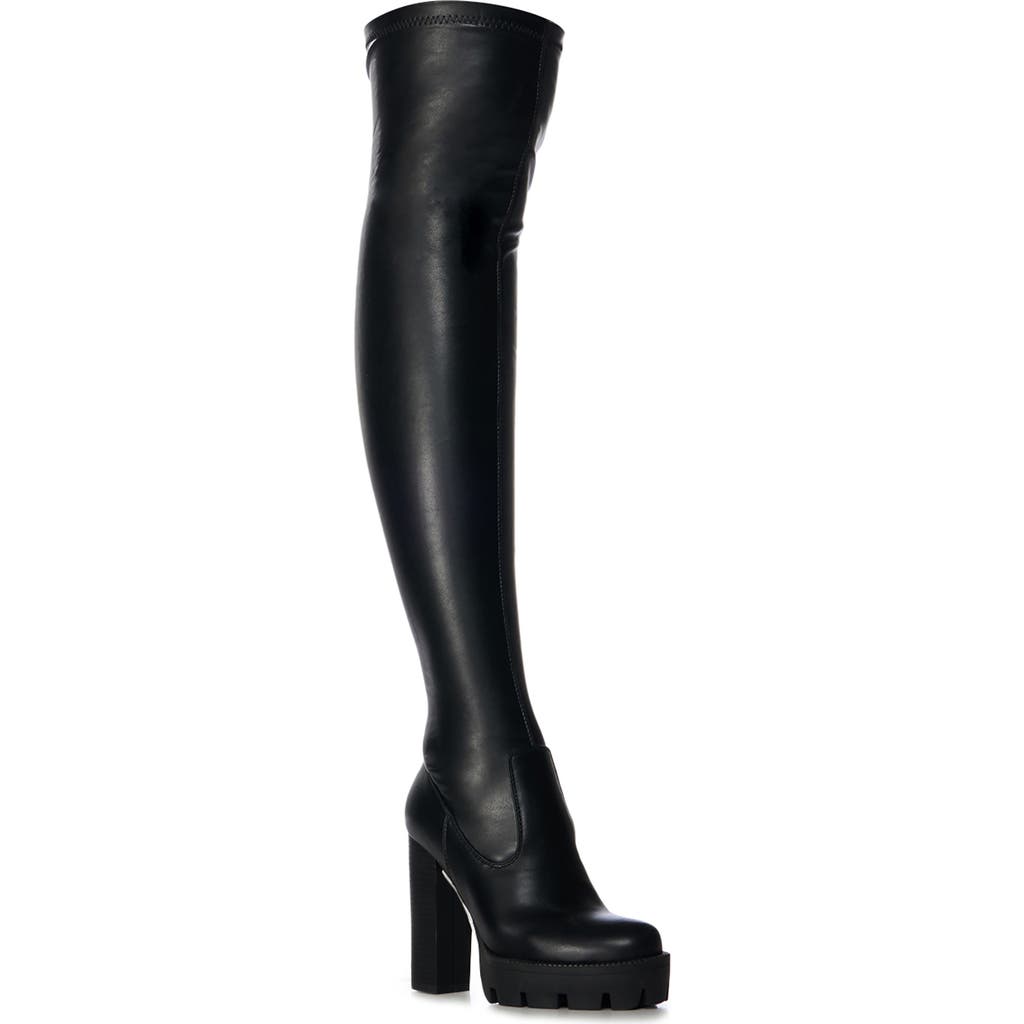 AZALEA WANG AZALEA WANG Ashland Over the Knee Platform Boot