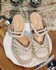 Azalea Wang Azalea Wang Astrella Embellished Platform Heel in White, Women's at Urban Outfitters - 2