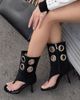 Azalea Wang Azalea Wang Baina Stiletto Bootie Heel in Black, Women's at Urban Outfitters - 2