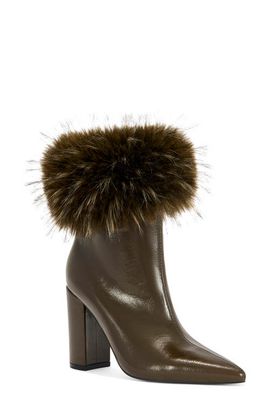 AZALEA WANG AZALEA WANG Borough Faux Fur Bootie