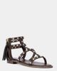 Azalea Wang Azalea Wang Chalice Gladiator Sandal in Chocolate, Women's at Urban Outfitters - 2
