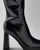 Azalea Wang Azalea Wang Chapell Black Patent Boots in Black, Women's at Urban Outfitters - 2