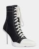 Azalea Wang Azalea Wang Cosima Sporty Stiletto Bootie in Black, Women's at Urban Outfitters - 3