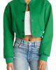 AZALEA WANG AZALEA WANG Crop Bomber Jacket - 1