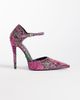 AZALEA WANG Azalea Wang Daiyya heeled studded pumps in pink - 1