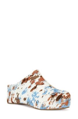 AZALEA WANG AZALEA WANG Darwin Faux Calf Hair Clog