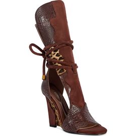 AZALEA WANG AZALEA WANG Desire Wedge Cutout Bootie Sandal