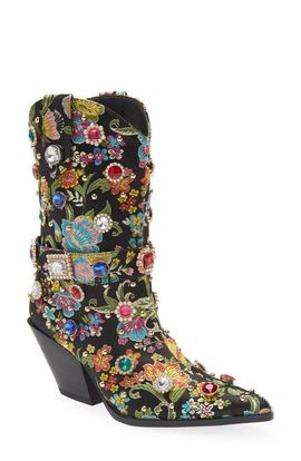 AZALEA WANG AZALEA WANG Diligent Embroidered Western Boot