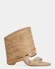 Azalea Wang Azalea Wang Dreia Block Sandal Heel in Camel, Women's at Urban Outfitters - 1