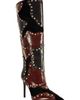 AZALEA WANG AZALEA WANG Enyae Pointed Toe Knee High Boot - 1