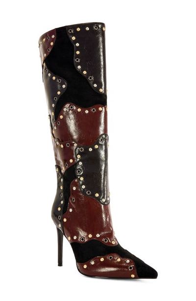 AZALEA WANG AZALEA WANG Enyae Pointed Toe Knee High Boot