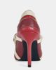 Azalea Wang Azalea Wang Firestring Lace-Up Stiletto Pump Shoe in Red, Women's at Urban Outfitters - 3