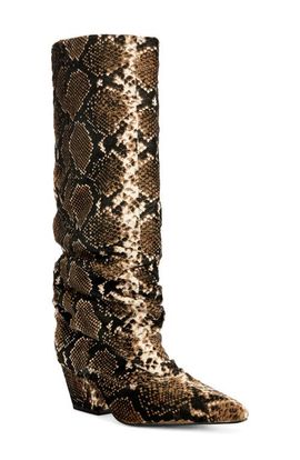 AZALEA WANG AZALEA WANG Francoise Knee High Slouch Leather Boot