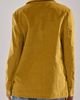 Azalea Wang Azalea Wang Geraldine Floral Corduroy Jacket in Mustard, Women's at Urban Outfitters - 4