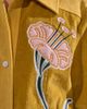 Azalea Wang Azalea Wang Geraldine Floral Corduroy Jacket in Mustard, Women's at Urban Outfitters - 5