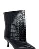 AZALEA WANG AZALEA WANG Hayek Croc Embossed Faux Leather Bootie - 1