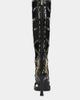 Azalea Wang Azalea Wang Indranihigh Gladiator Stiletto Sandal Boot in Black, Women's at Urban Outfitters - 4