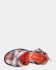 Azalea Wang Azalea Wang Jaetyn Plaid Platform Heel in Orange, Women's at Urban Outfitters - 4