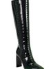AZALEA WANG AZALEA WANG Jexa Faux Leather Knee High Boot - 1