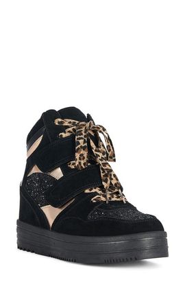 AZALEA WANG AZALEA WANG Jojo Faux Leather Wedge Sneaker