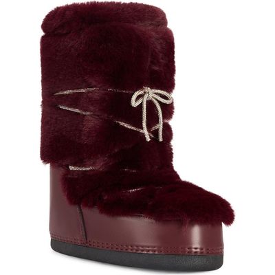 AZALEA WANG AZALEA WANG Karmela Faux Leather and Faux Fur Boot