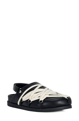 AZALEA WANG AZALEA WANG Kimber Strappy Lace-Up Clog
