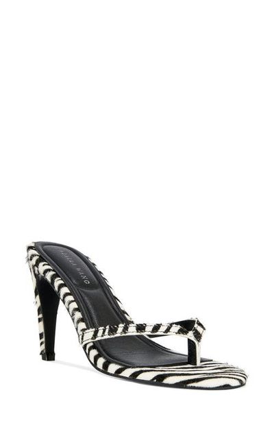 AZALEA WANG AZALEA WANG Lewis Genuine Calf Hair Sandal