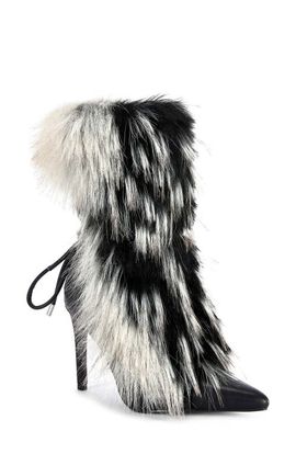 AZALEA WANG AZALEA WANG Mahtama Faux Fur Bootie