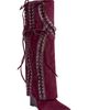 AZALEA WANG AZALEA WANG Mantegna Pointed Toe Wedge Boot - 1