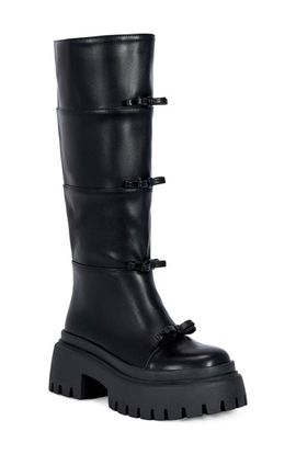 AZALEA WANG AZALEA WANG Marguerite Faux Leather Knee High Boot