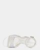 Azalea Wang Azalea Wang Matteus Studded Wedge Sandal in White, Women's at Urban Outfitters - 4