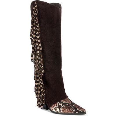 AZALEA WANG AZALEA WANG McBride Knee High Western Boot