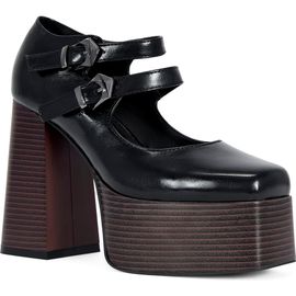 AZALEA WANG AZALEA WANG Moxie Mary Jane Platform Pump