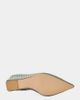 Azalea Wang Azalea Wang Neiza Studded Wedge Pump in Denim, Women's at Urban Outfitters - 5