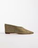 AZALEA WANG Azalea Wang Neiza wedge mules with studs in olive-Green - 1