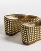 AZALEA WANG Azalea Wang Neiza wedge mules with studs in olive-Green - 4