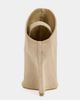 Azalea Wang Azalea Wang Novis Wedge Peep-Toe Bootie in Beige, Women's at Urban Outfitters - 3