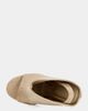 Azalea Wang Azalea Wang Novis Wedge Peep-Toe Bootie in Beige, Women's at Urban Outfitters - 4