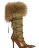 AZALEA WANG AZALEA WANG Ohara Knee High Boot with Faux Fur Trim - 2