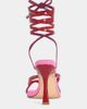 Azalea Wang Azalea Wang Otrisse Wrap-Around Stiletto Heel in Red, Women's at Urban Outfitters - 3
