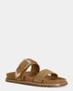 Azalea Wang Azalea Wang Pallas Western Flat Sandal in Tan, Women's at Urban Outfitters - 2
