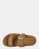 Azalea Wang Azalea Wang Pallas Western Flat Sandal in Tan, Women's at Urban Outfitters - 4