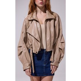 AZALEA WANG AZALEA WANG Papoose Butter Leather Jacket