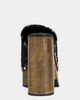 Azalea Wang Azalea Wang Picard Animal Print Heeled Clog in Black, Women's at Urban Outfitters - 3