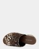 Azalea Wang Azalea Wang Picard Snake Print Heeled Clog in Brown, Women's at Urban Outfitters - 4