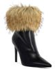 AZALEA WANG AZALEA WANG Prima Faux Fur Trim Bootie - 1