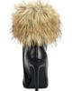 AZALEA WANG AZALEA WANG Prima Faux Fur Trim Bootie - 5