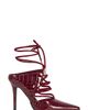 AZALEA WANG AZALEA WANG Ramona Croc Embossed Lace-Up Pump - 2